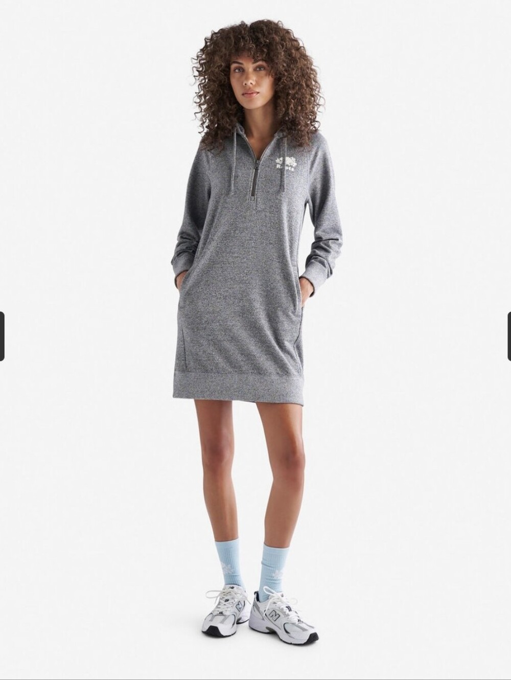 ROOTS | Original Dockside Long Sleeve Dress gray Sz S